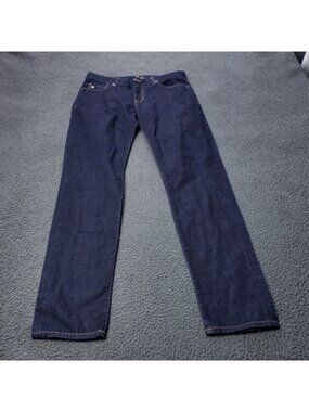 J. Lindeberg Jeans Mens Size 34 x 34  Cotton Denim Blue Casual Dark Wash